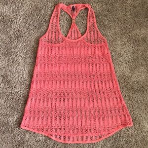Victoria’s Secret Coral Sequin Swim Coverup
